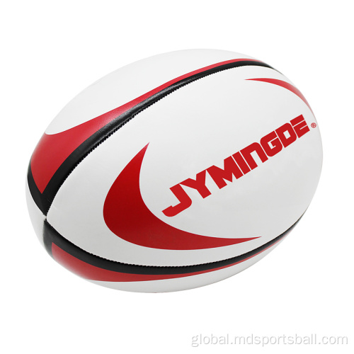 China Leather wholesale customized personalised rugby balls Factory